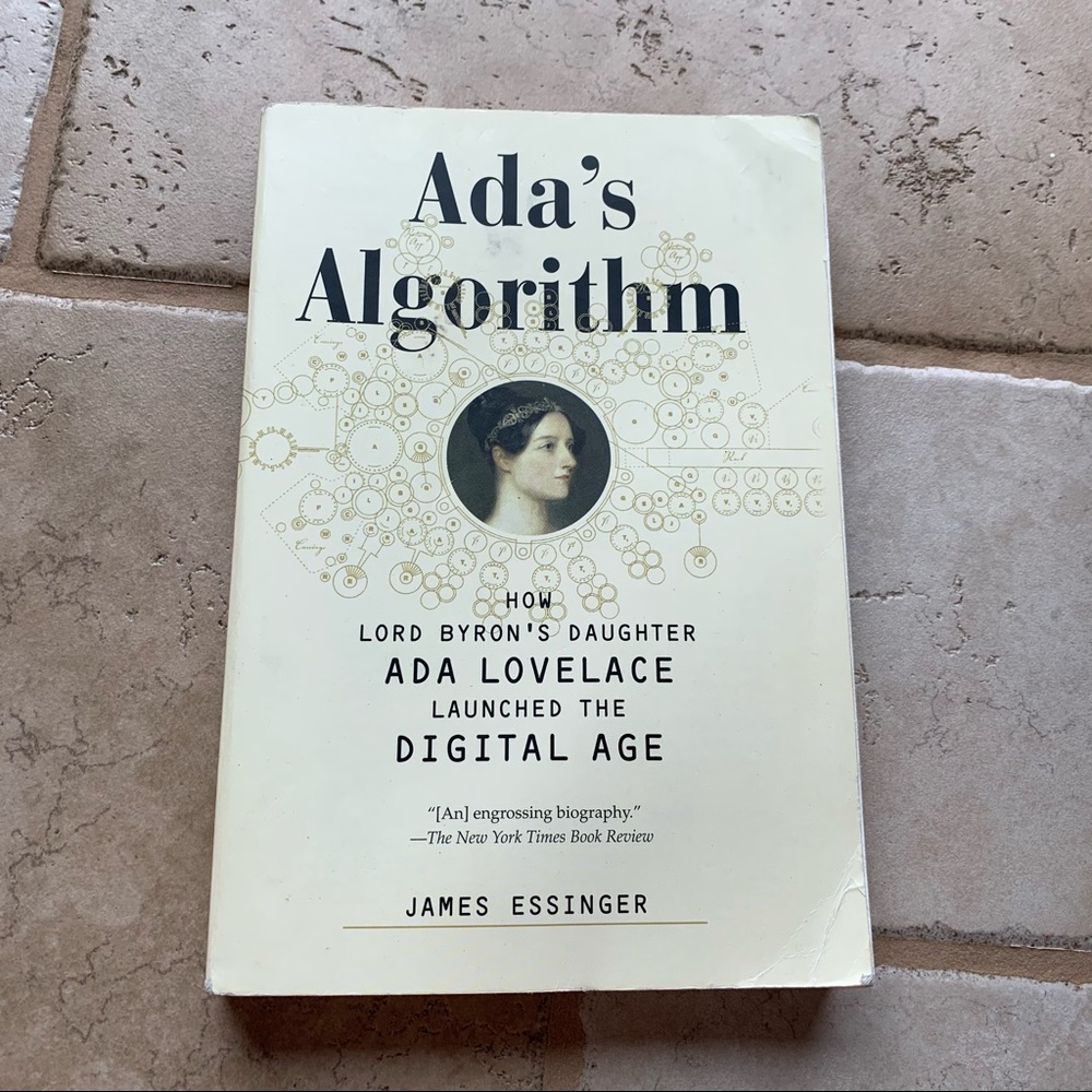 Ada’s Algorithm paperback book